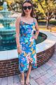 Floral Wrap Dress