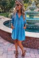 Chambray Denim Dress