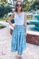 Floral Maxi Skirt