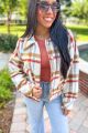 Plaid Jacket Denim