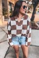 Checkered Sweater