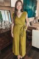 Wrap Jumpsuit Moss