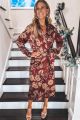 Floral Wrap Dress