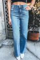 HW Vintage Wash Retro Wide Leg Blue