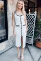 Knit Maxi Dress White