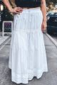 Maxi Skirt White