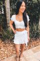 Wrap Mini Skort White