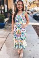 Print Maxi Dress